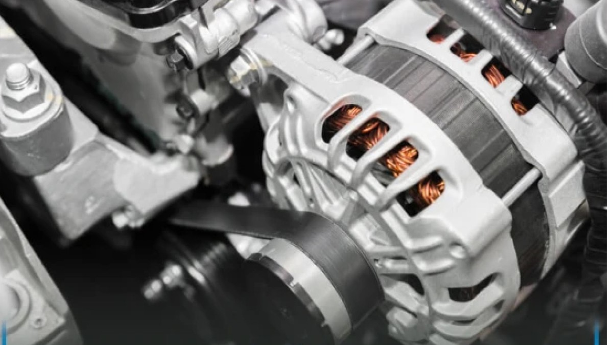 تحلیل ساختار دینام با سیستم تنظیم ولتاژ داخلی