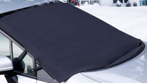 بهترین کاور یا پوشش برای شیشه خودرو در شب‌ های برفی