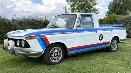 فروش یکی از نایاب‌ترین وانت‌های بی‌ام‌و در حراجی؛ BMW 1800 TI مدل ۱۹۶۵