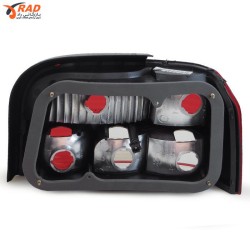 چراغ خطر عقب پراید GTX با وایرست تولیدی شرکت صنعت مدرن - یک طرف