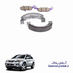 لنت ترمز عقب بی وای دی S6