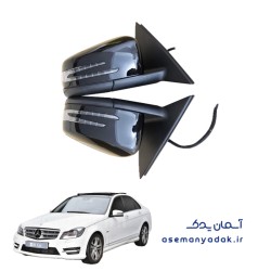 آینه بغل مرسدس بنز c200 2012