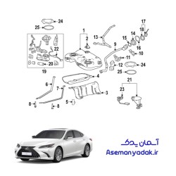 سیستم تزریق مستقیم سوخت لکسوس ES250