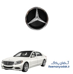 آرم جلو پنجره بنز S500